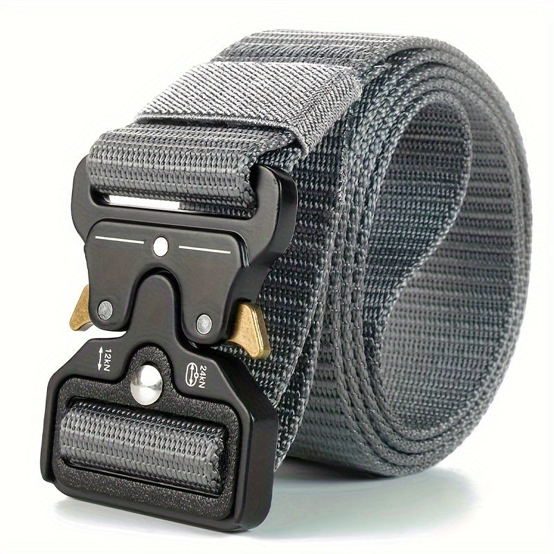 Man genuine belt outdoor hunting tactical belt multifunctional belt buckle nylon belt high quality marine canvas belt plastic belt buckle