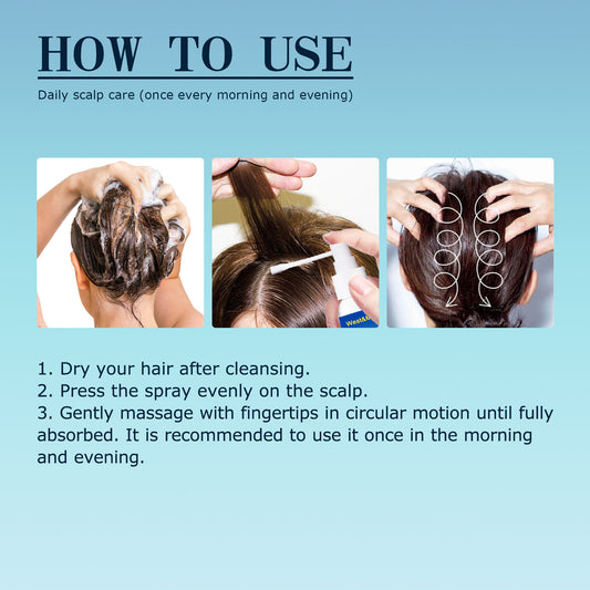 Hair Care Hair Follicle Damage Hair Root Care Spray