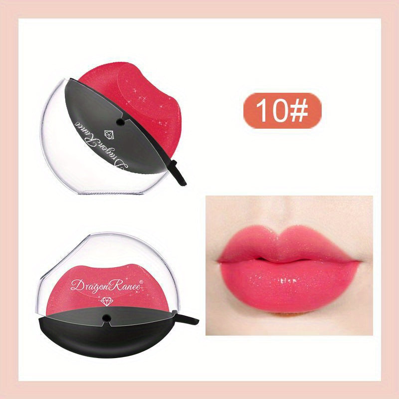 Matte Lipstick Easy To Use Lip Lipstick Waterproof Long Lasting High Pigmented Non-stick Cup Lip Gloss Fashion Lip Makeup Matte Lazy Lip Makeup Valentine's Day Gifts