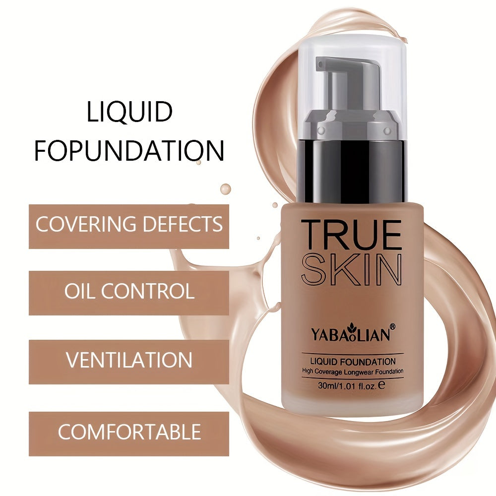 Look Flawless All Day: Waterproof Concealer Foundation for Women Makeup