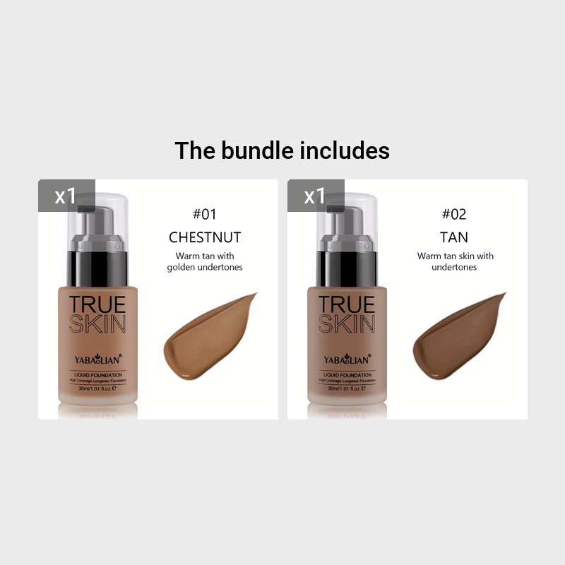 Look Flawless All Day: Waterproof Concealer Foundation for Women Makeup