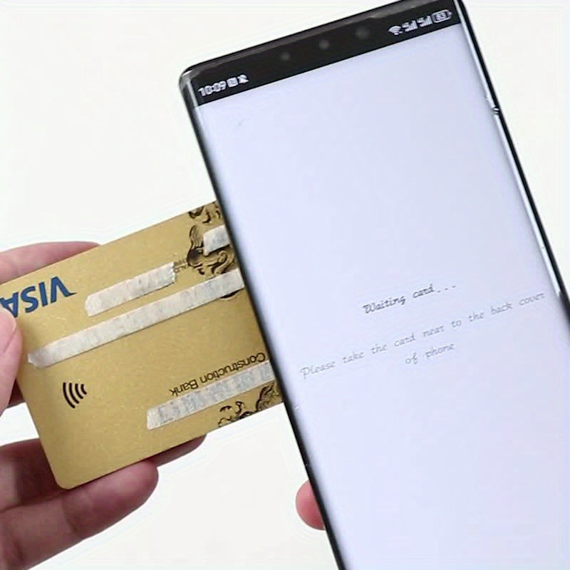 Men's Trendy Tri-Fold Genuine Leather Thin Card Holder - Minimalist Design, RFID Blocking - For Men - Perfect for Everyday Carry & Travel - Ideal Gift for Him