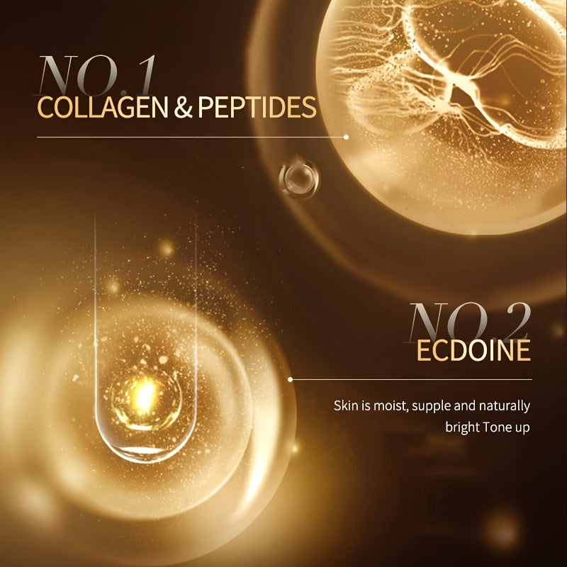 Bosin Moisturizer 50g, containing collagen, vegetable squalane, hyaluronic acid and sea fennel ingredients, deep moisturizing and moisturizing facial Light Beige skincare, make Light Beige younger looking