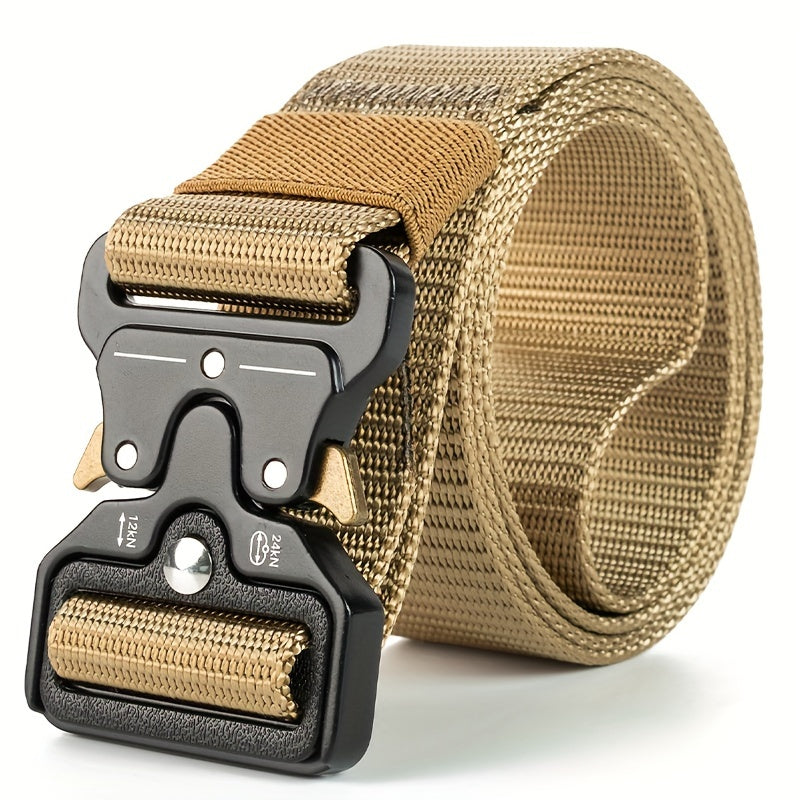 Man genuine belt outdoor hunting tactical belt multifunctional belt buckle nylon belt high quality marine canvas belt plastic belt buckle