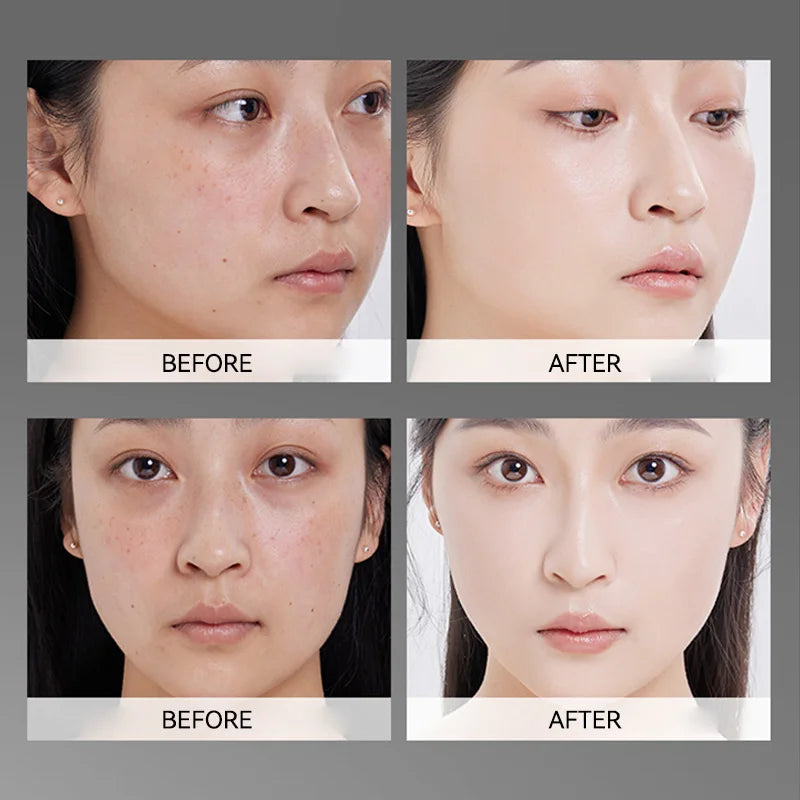 Clear and Moisturizing Foundation with a Natural Glow, Hydrating, Bling, Radiance, Thin and Lightweight Double-Ended Makeup Foundation That Can Be Rotated for Easier Application, with Its Own Brush for Waterproofing, Making I