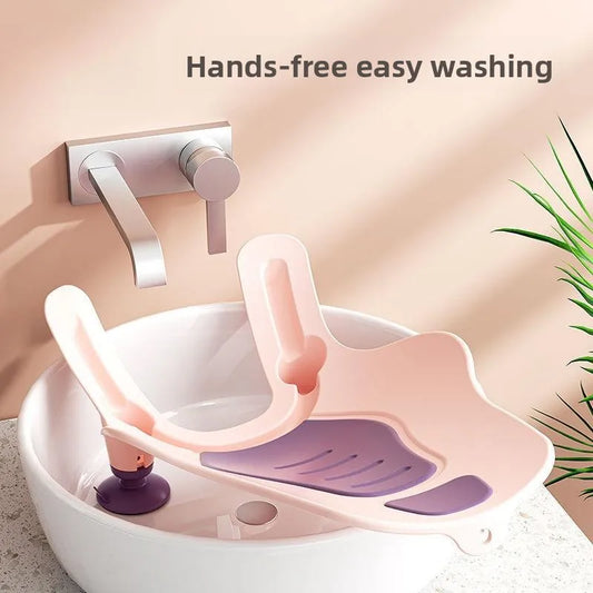 Baby Girl Bath Buet Newborn Infant Butt Wa  Children's Bath Tub Personal Hygiene Waing Pot Training Tool