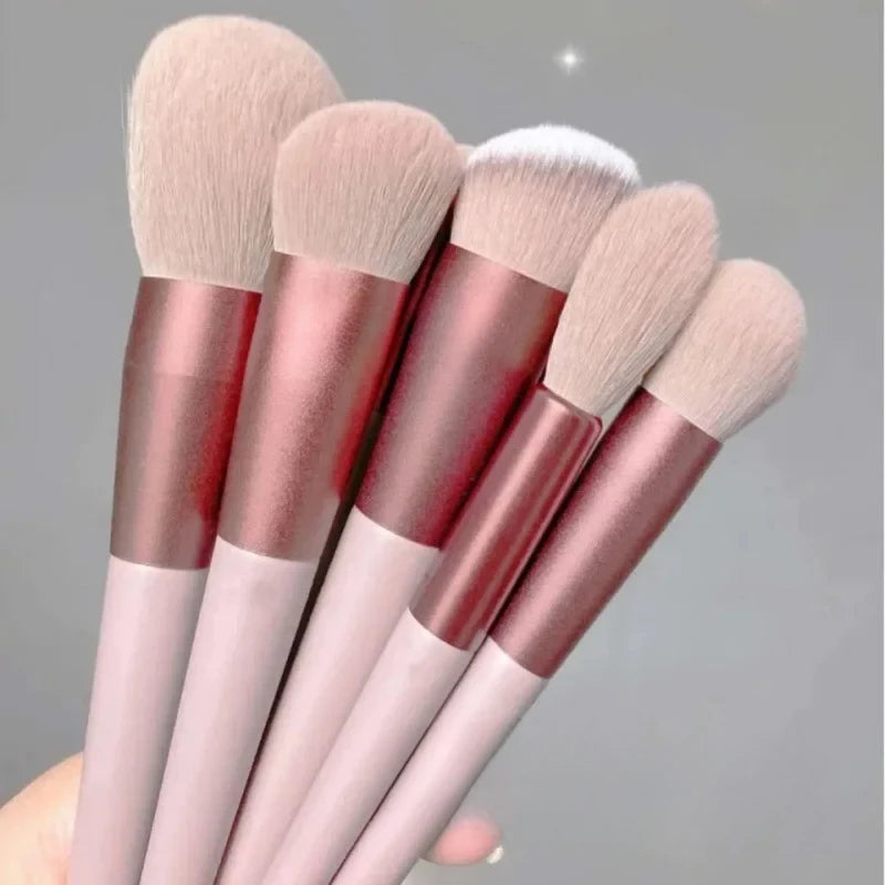 Makeup Brushes Set Eye Shadow Foundation Women Cosmetic Powder Blush Blending Beauty Make Up Tool