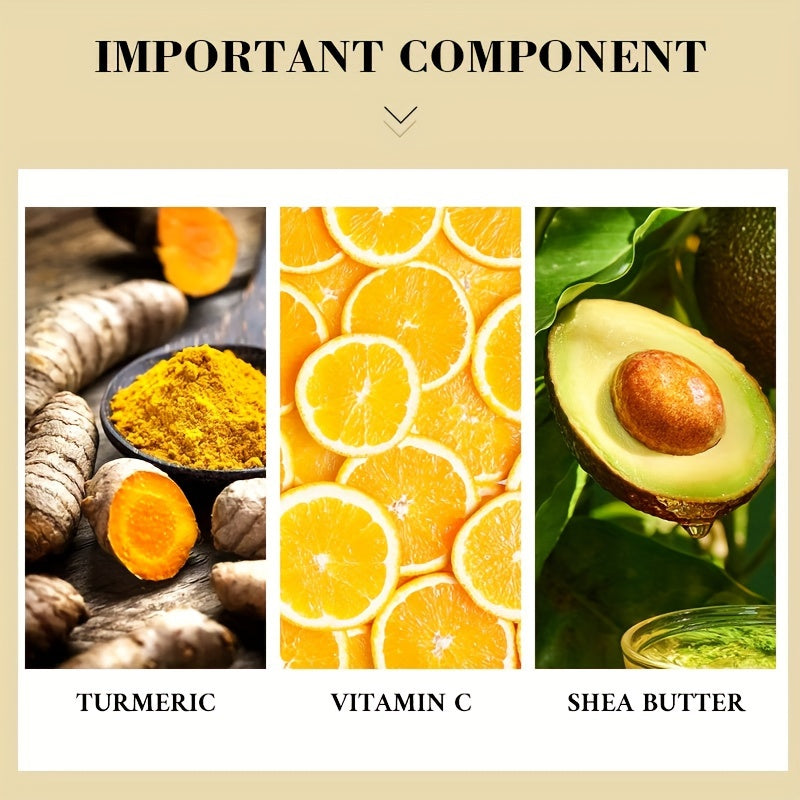 40g Turmeric Vitamin C Neck Cream stick, moisturizing care, the appearance of fine lines, wrinkles, neck wrinkles, Leave Light Beige looking healthy, smooth, and with a youthful glow, make Light Beige younger-looking, skincar