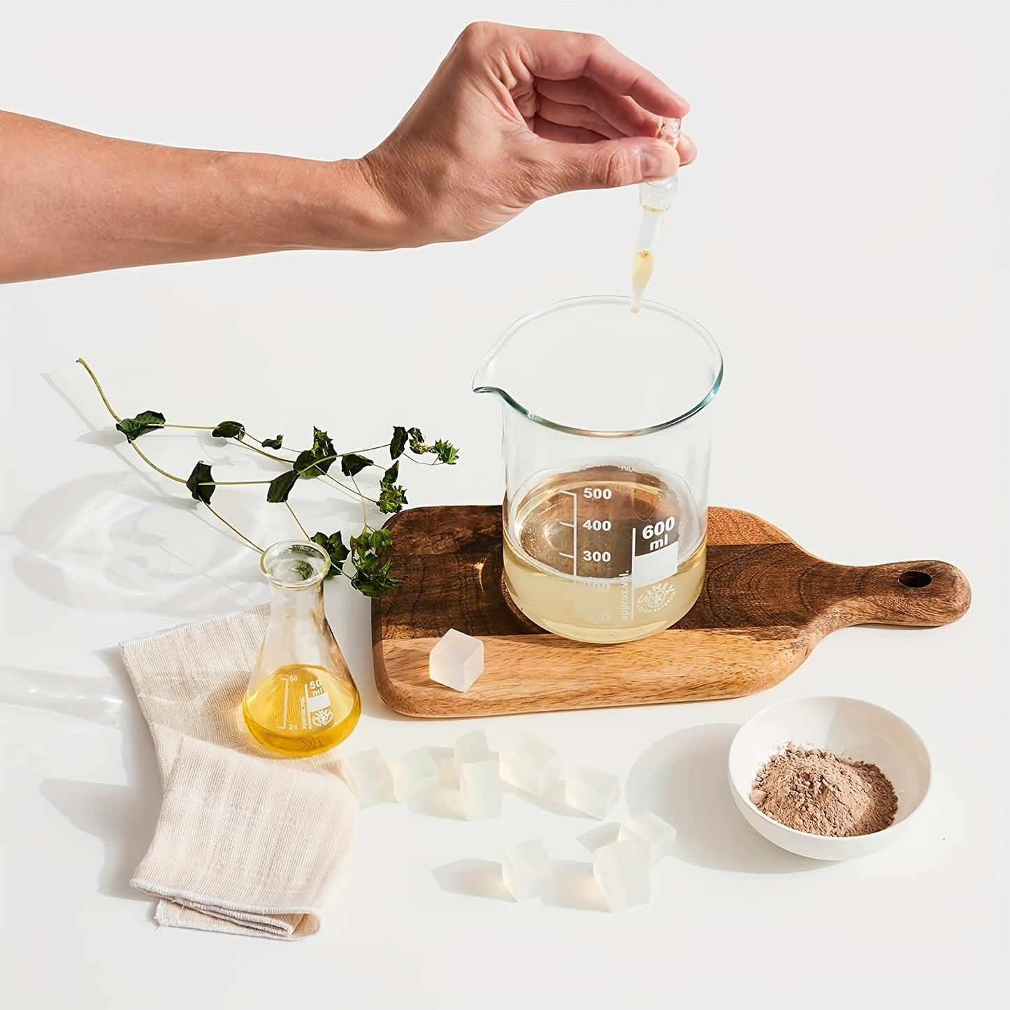 [Natural Moisturizing Soap Base] Moisturizing 1LB Glycerin Soap Base - Natural Olive Oil, SLS/SLES Free, Perfect for DIY Handmade Soaps & Skincare